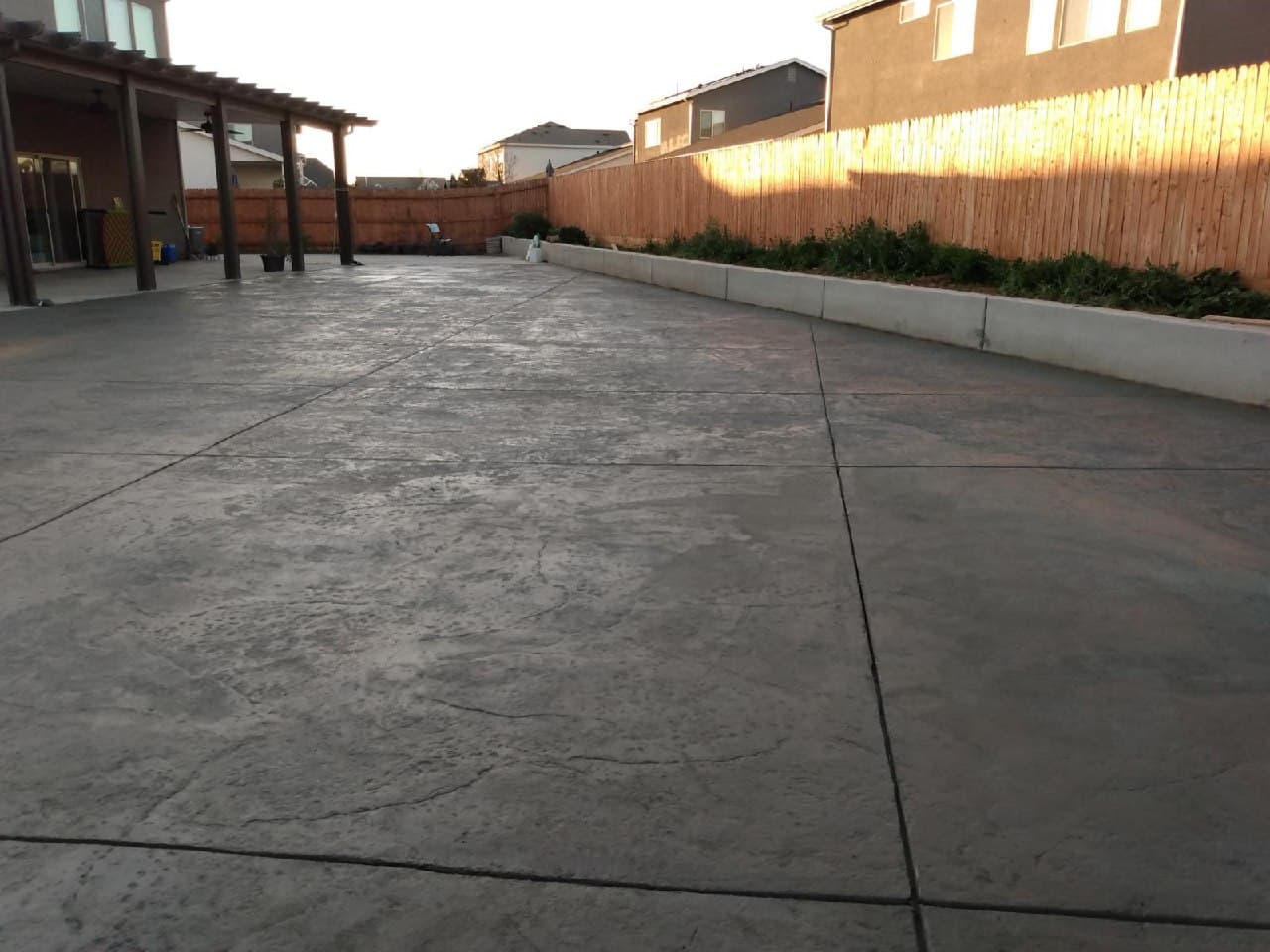 Stamped Concrete Patio