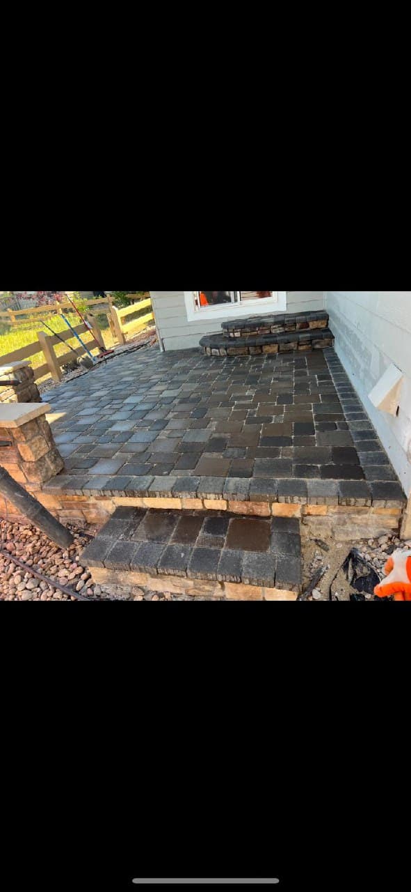 Paver Stone Patio