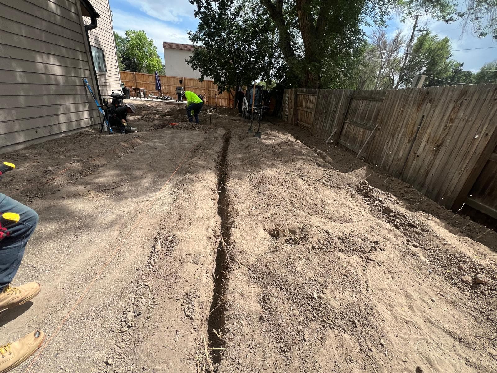 Paver Walkway & Planting