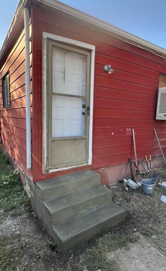 Brick Porch Steps